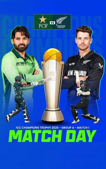 ICC Champions Trophy (2025) (NZ VS PAK) Highlights Hindi WEB-HDRip 1080p | 720p | 480p [x264]