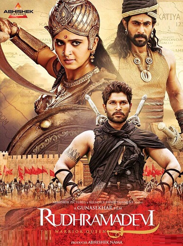 Rudhramadevi (2015) WEB-HDRip [Hindi ORG DD 5.1] 1080p | 720p | HEVC | 480p [x264|x265] Esubs